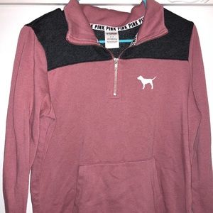 PINK half zip